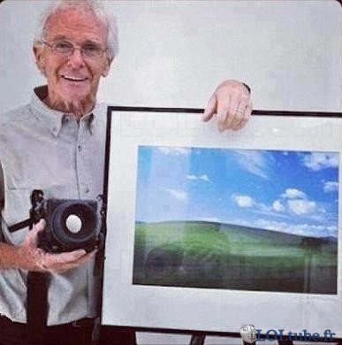 Le photographe de Windows XP