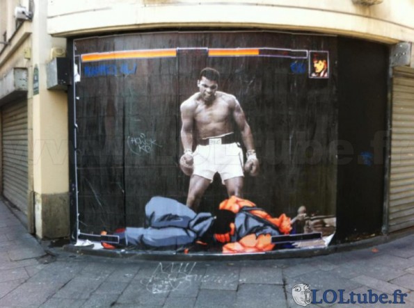 Muhammad Ali v. Ryu Street Art