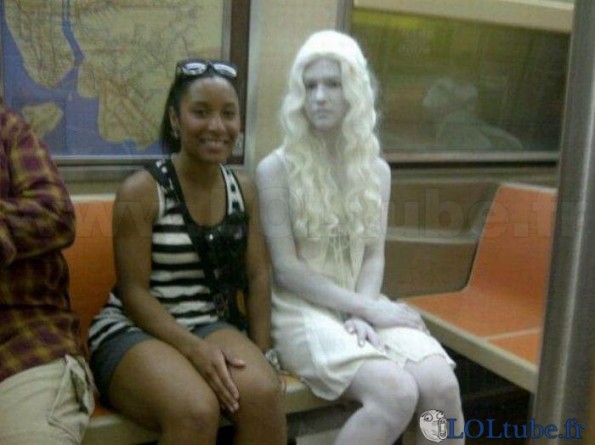 J'ai vu un fantôme dans le metro
