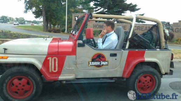 Jeep Jurassic park