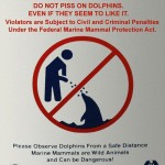 Ne pas pisser sur les dauphins