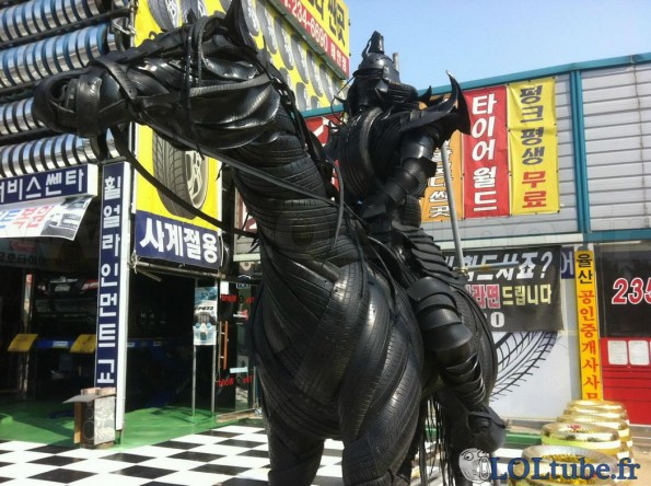 Samurai sur son cheval