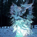 Un ange en glace