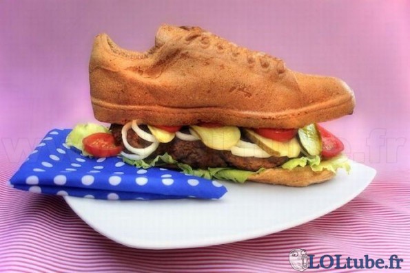 Sandwich à la chaussure