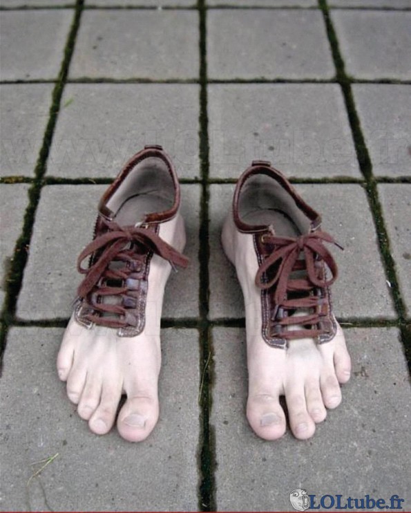 Chaussure à son pied