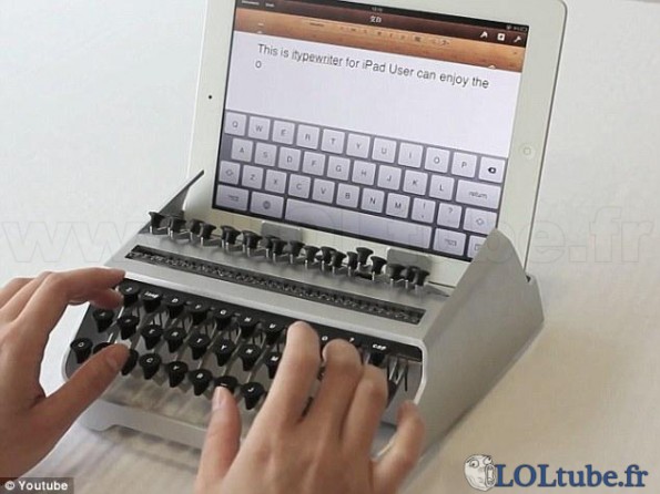 Machine à écrire iPad