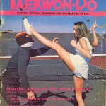 Taekwon do sur le court de tennis