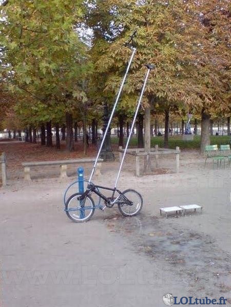 Vélo pour géant