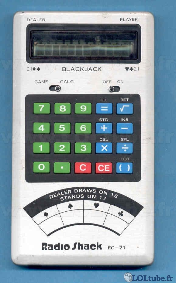 Calculatrice blackjack