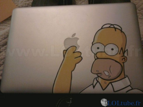 Homer a dévoré la pomme