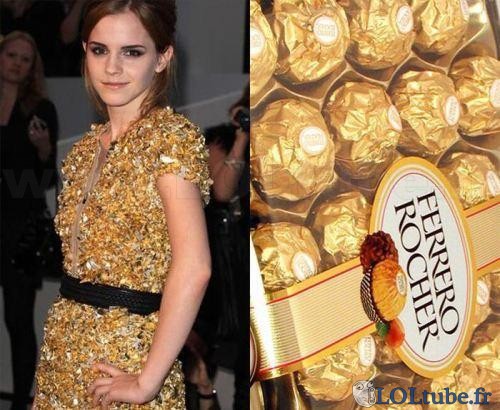 La robe d'Emma Watson
