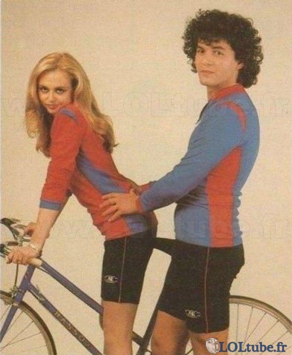 Juste un couple de cyclistes