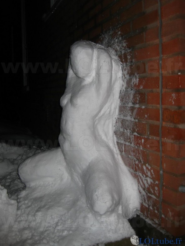 Sexy bonhomme de neige