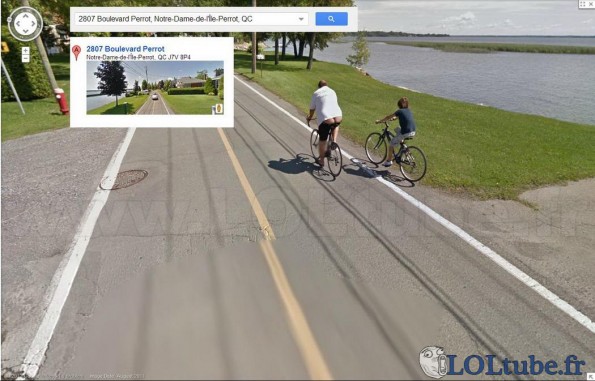Une surprise sur Google Street View