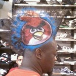 Coiffure angry birds