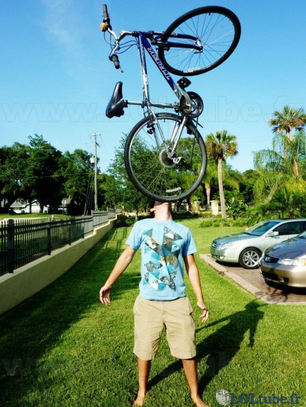 vélo en équilibre