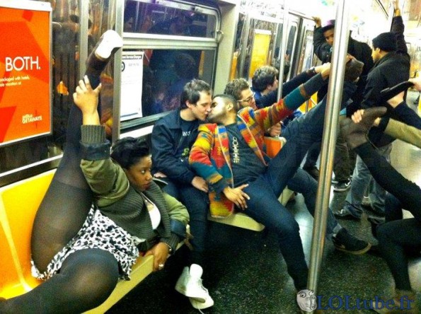 WTF dans le métro
