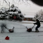 Bataille de neige