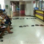 Pour éviter de faire la queue debout