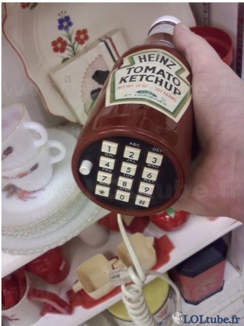 Téléphone ketchup