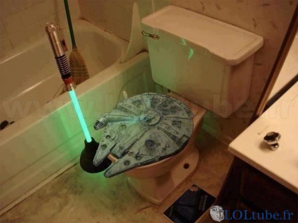 Toilettes Star Wars