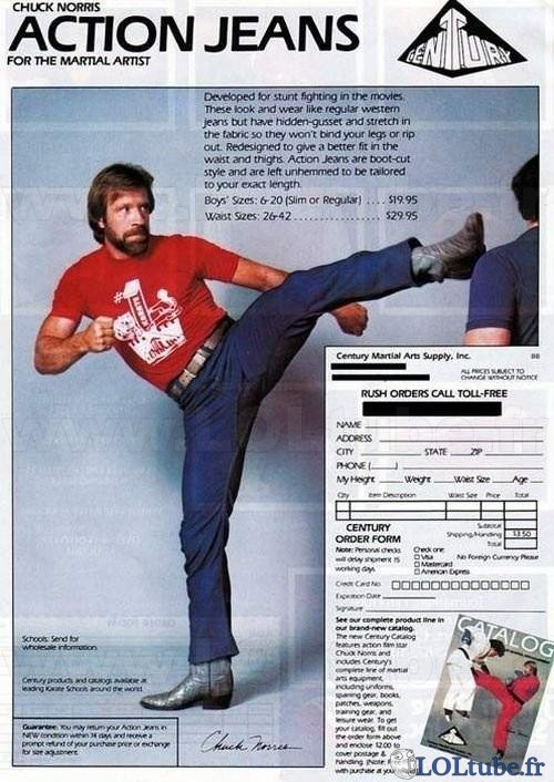 Jeans Chuck Norris