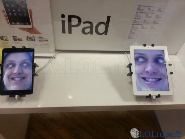 Troll dans un magasin Apple