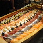 Méga bateau de sushis
