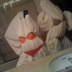 Fantômes en sous vêtements