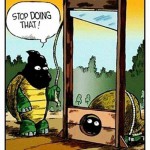 La guillotine chez les tortues