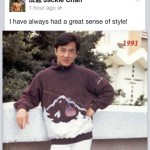 Jackie Chan camoufflé