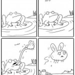 L'attaque de la grenouille