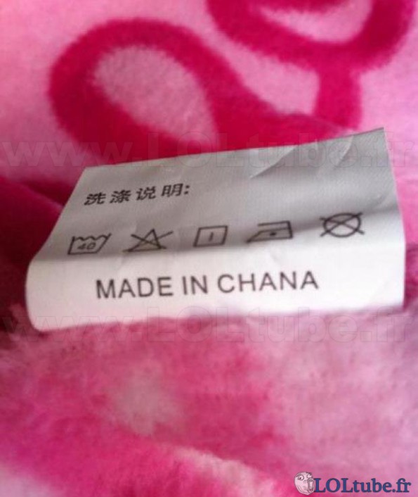 Made in chana