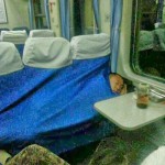 Dormir dans un train
