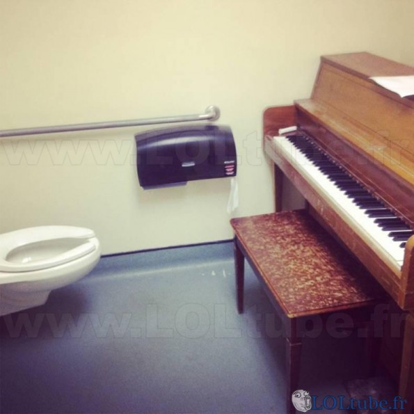 Piano toilettes ?