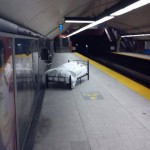 Dormir dans le métro ?