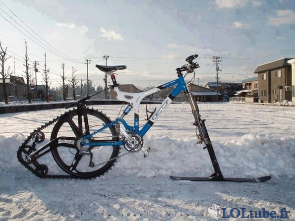 Vélo pour la neige