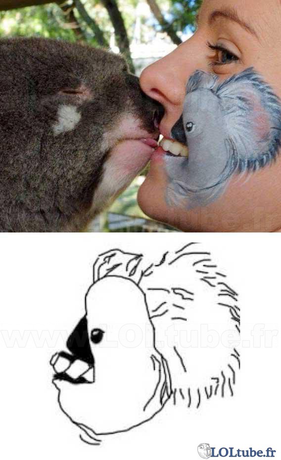 Bisou de koala