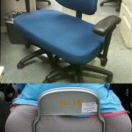 Chaise pour grosses fesses
