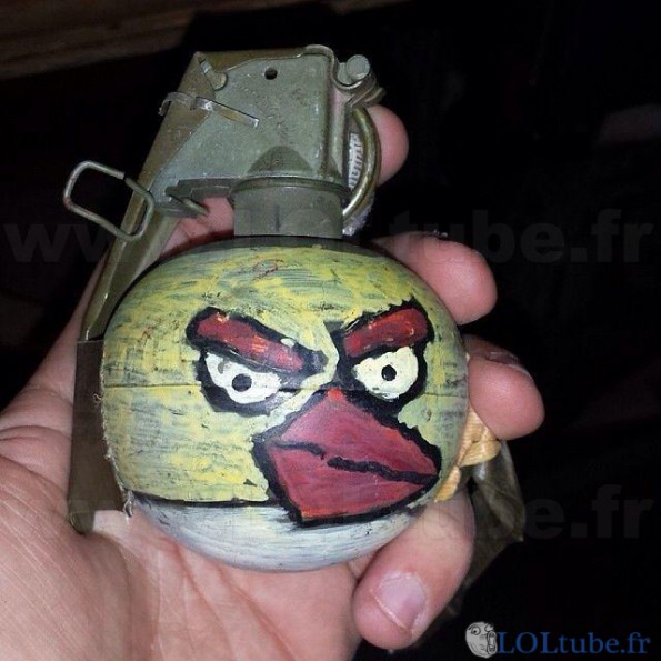 Grenade angry birds