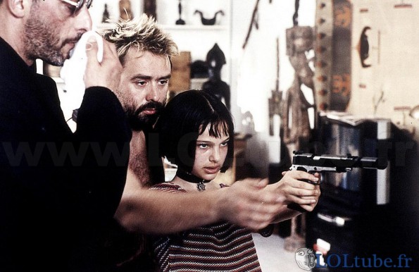 Luc Besson, Natalie Portman et Jean Reno