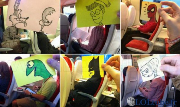 S'amuser dans l'avion