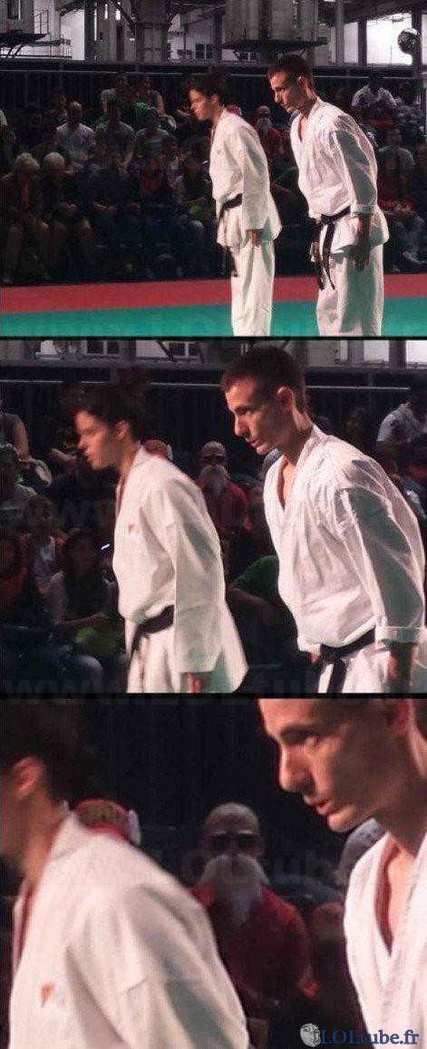 Tortue géniale au judo