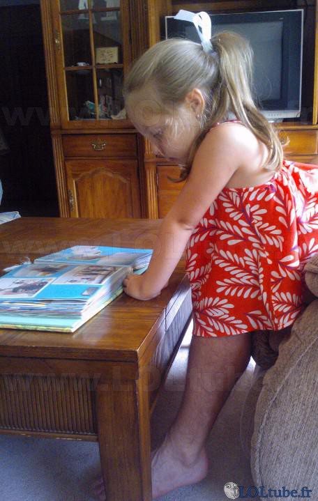 Grandes jambes la petite