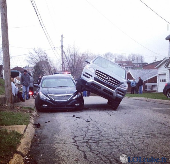 Accident étrange