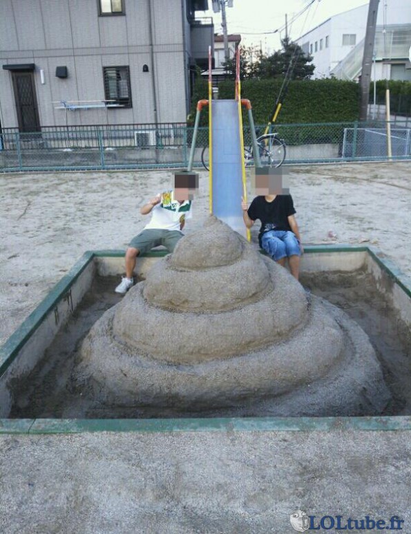 Un gros caca de sable