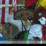 Un mexicain à un match