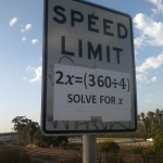 Limite de vitesse pour matheux