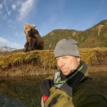 Selfie avec un ours