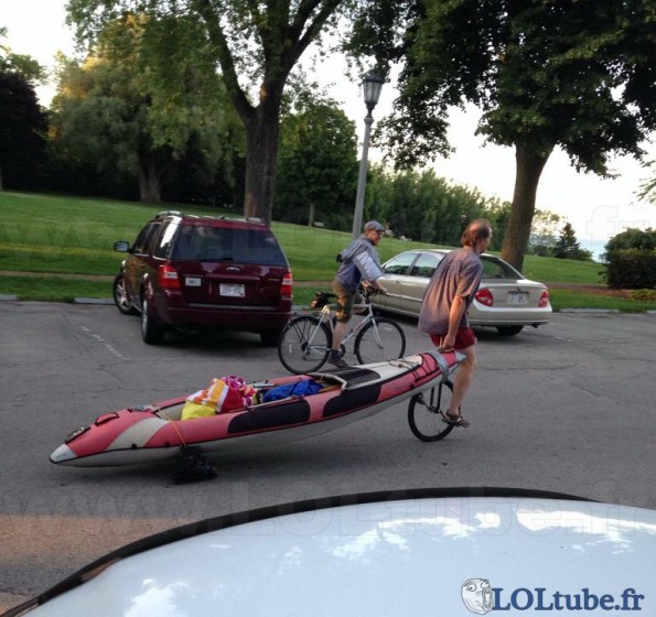 Transport de kayak
